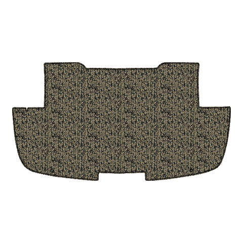 1961-1962 Chevy Corvette Tuxedo Replacement Trunk Mat - 1-Piece - product details image 4