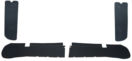 1967-1968 Mercury Cougar 2 Tail Light Covers and 2 Quarter Covers Board - 4-Piece - product image