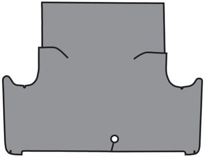 1961-1963 Ford Falcon 4DR Sedan Burtex Replacement Trunk Mat - 1-Piece - product details image 2