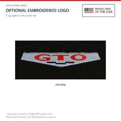 1964-1967 Pontiac LeMans Loop Replacement Trunk Mat in Carpet with Pad - 1-Piece - product details image 5