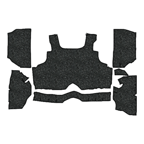 1966-1967 Oldsmobile Toronado Felt Replacement Trunk Mat - 1-Piece - product image