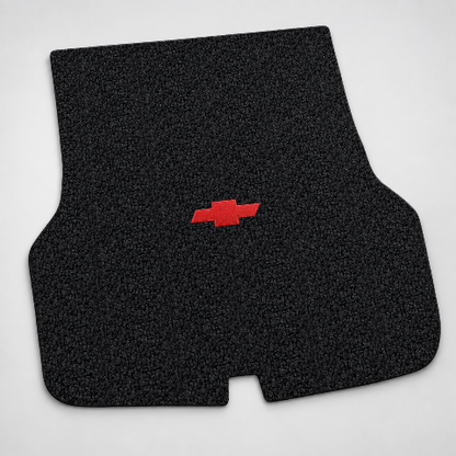 1955-1957 Chevy Bel Air 2DR/4DR HT/Sedan w/o Spare Cutout Loop Replacement Trunk Mat - 1-Piece - product details image 3