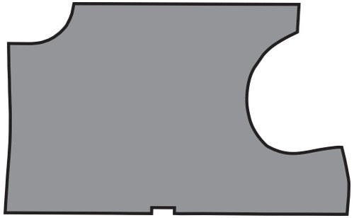 1968-1970 Chevy Caprice 2DR Convertible Vinyl Replacement Trunk Mat - 1-Piece - product details image 2