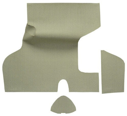 1955-1956 Mercury Montclair Burtex Replacement Trunk Mat Hardtop/Sedan Without Boards - 3-Piece - product image
