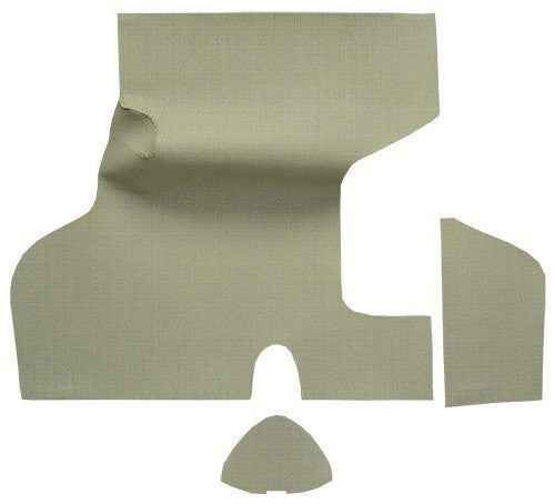 1955-1956 Mercury Montclair Burtex Replacement Trunk Mat Hardtop/Sedan Without Boards - 3-Piece - product image