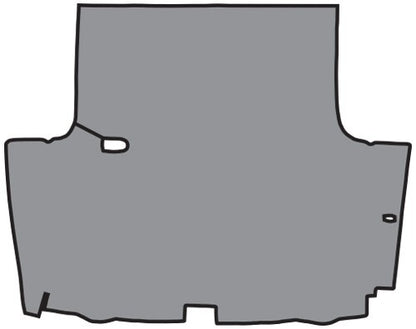 1967-1969 Plymouth Barracuda Hardtop/Convertible Vinyl Replacement Trunk Mat - 1-Piece - product details image 2