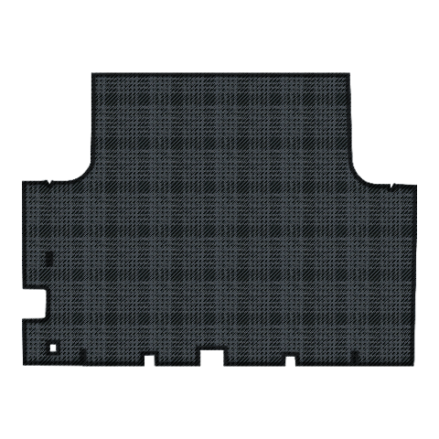 1966-1967 Dodge Coronet 2DR Coupe Vinyl Replacement Trunk Mat - 1-Piece - product image