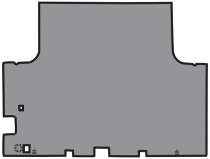 1966-1967 Plymouth Satellite Vinyl Replacement Trunk Mat - 1-Piece - product details image 2