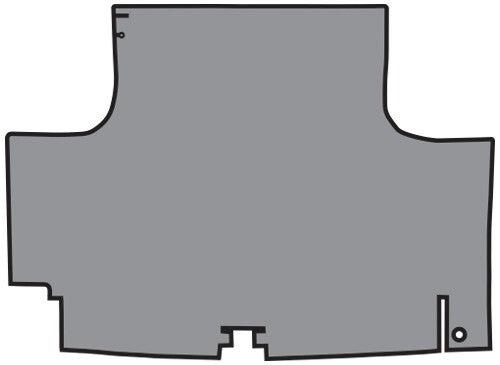 1965-1966 Plymouth Fury Vinyl Replacement Trunk Mat - 1-Piece - product details image 2