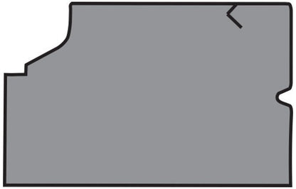1968-1972 Buick Skylark Vinyl Replacement Trunk Mat - 1-Piece - product details image 2