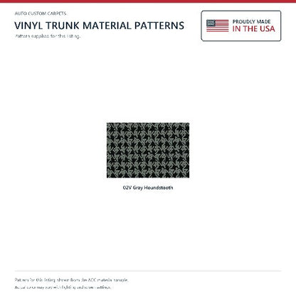1965-1967 Buick Gran Sport Vinyl Replacement Trunk Mat - 2-Piece - product details image 4