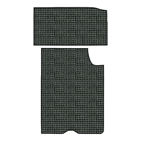 1964-1965 Pontiac GTO Vinyl Replacement Trunk Mat - 2-Piece - product image