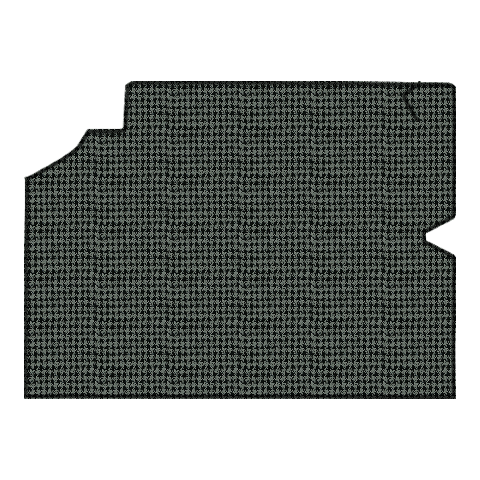 1968 Pontiac LeMans Vinyl Replacement Trunk Mat - 1-Piece - product image