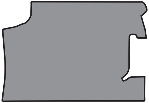 1967 Chevy Chevelle Vinyl Replacement Trunk Mat - 1-Piece - product details image 2