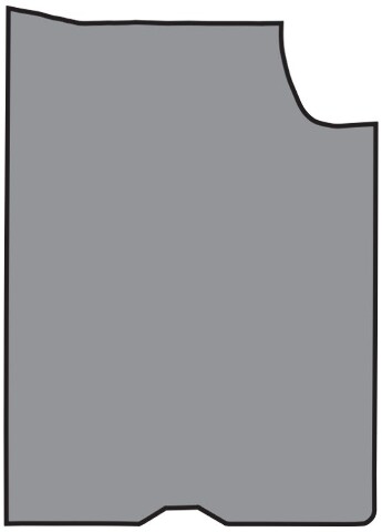 1967 Pontiac GTO Vinyl Replacement Trunk Mat - 1-Piece - product details image 2