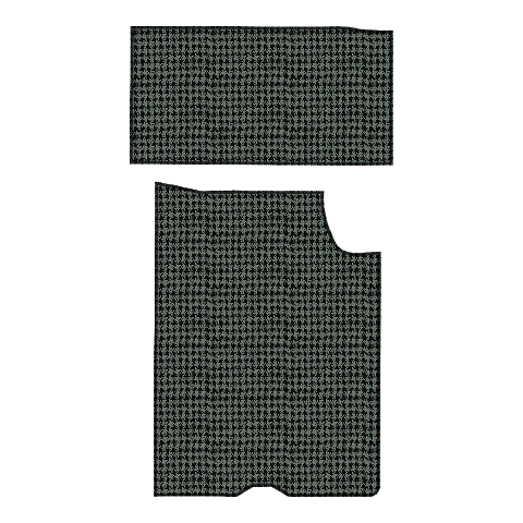 1966 Pontiac GTO Vinyl Replacement Trunk Mat - 2-Piece - product image