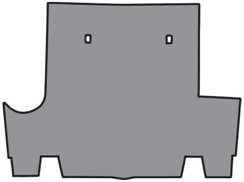 1974 Dodge Charger Vinyl Replacement Trunk Mat - 1-Piece - product details image 2
