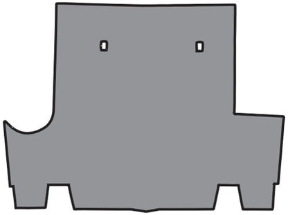 1971-1973 Dodge Charger Vinyl Replacement Trunk Mat - 1-Piece - product details image 2