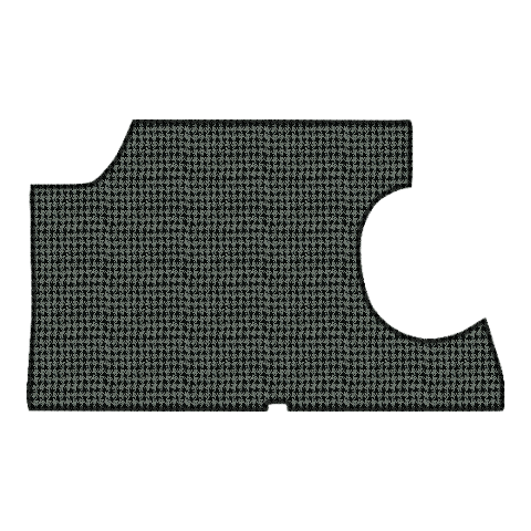 1966-1967 Chevy Impala 2DR Convertible Vinyl Replacement Trunk Mat - 1-Piece - product image