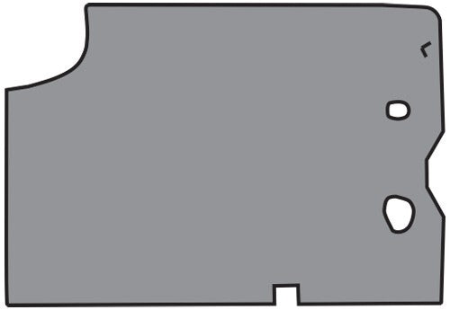 1964-1965 Chevy Chevelle Vinyl Replacement Trunk Mat - 1-Piece - product details image 2