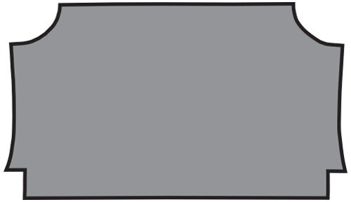 1965 Chevy Impala 2DR Coupe Vinyl Replacement Trunk Mat - 1-Piece - product details image 2
