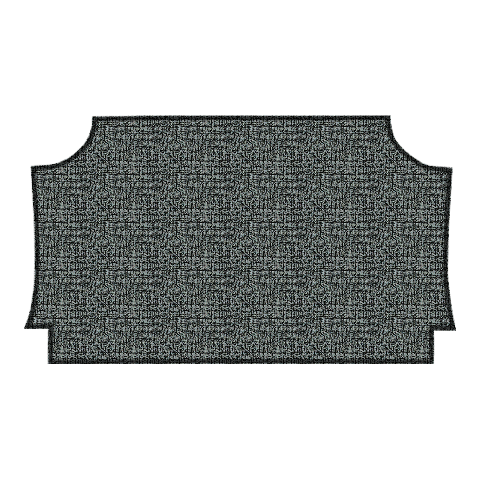 1965 Chevy Impala 2DR Coupe Vinyl Replacement Trunk Mat - 1-Piece - product image