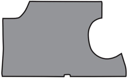 1965 Chevy Impala 2DR Convertible Vinyl Replacement Trunk Mat - 1-Piece - product details image 2