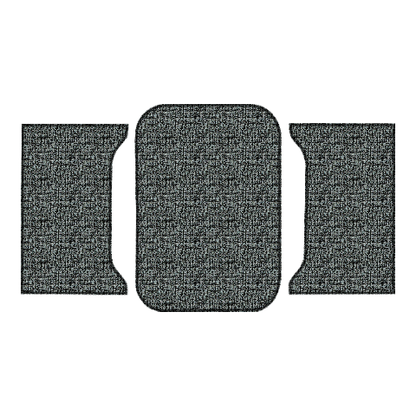1961 Chevy Impala 2DR Hardtop/Coupe Vinyl Replacement Trunk Mat - 3-Piece - product image