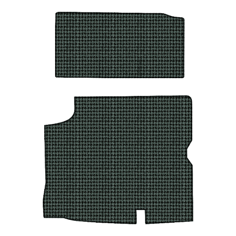 1966-1967 Oldsmobile 442 Vinyl Replacement Trunk Mat - 2-Piece - product image