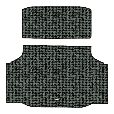 1970-1972 Oldsmobile Cutlass Vinyl Replacement Trunk Mat - 2-Piece - product image