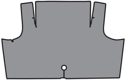 1969-1970 Mercury Cougar Coupe Vinyl Replacement Trunk Mat - 1-Piece - product details image 2
