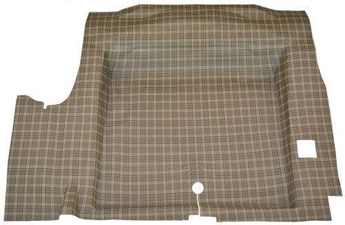 1964-1968 Ford Mustang Coupe/Convertible Molded Vinyl Replacement Trunk Mat - 1-Piece - product image