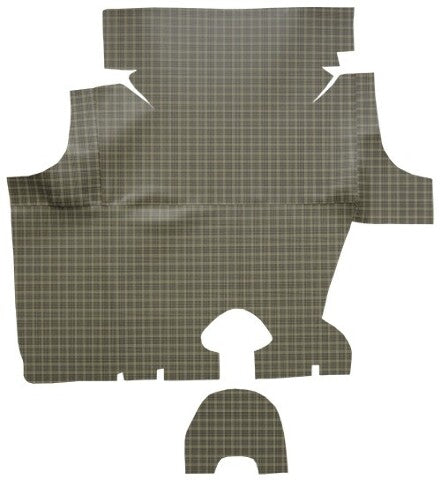 1960 Ford Galaxie Vinyl Replacement Trunk Mat - 2-Piece - product image