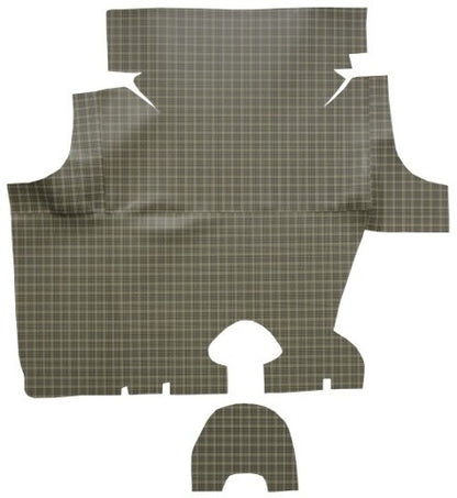1960 Ford Galaxie Vinyl Replacement Trunk Mat - 2-Piece - product image