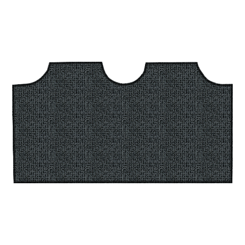 1968-1970 Chevy Impala 2DR Coupe Vinyl Replacement Trunk Mat - 1-Piece - product image