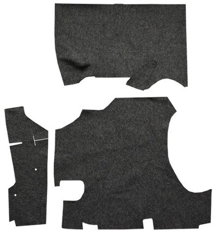 1958 Pontiac Star Chief Felt Replacement Trunk Mat - 3-Piece - product image