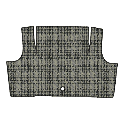 1967-1968 Mercury Cougar Coupe Vinyl Replacement Trunk Mat - 1-Piece - product image