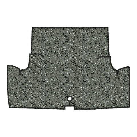 1971-1973 Ford Mustang Fastback Vinyl Replacement Trunk Mat - 1-Piece - product image