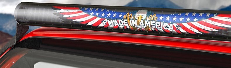 AeroX Industries DUL101 Clear 52/50 Inch Dual Row Led Light Bar Cover