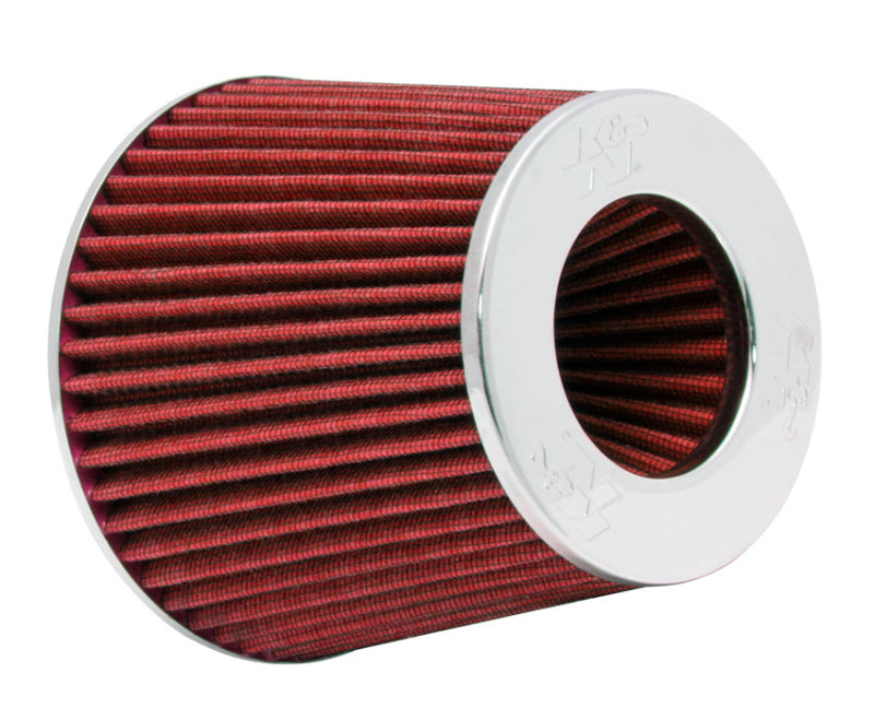 K&N 3" to 4" Round Tapered Universal Air Intake Cone Filter Chrome Truck/Car/SUV