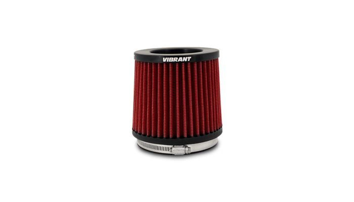 Vibrant Performance 10925 Air Filter 5.25 in. O.D. Cone x 5 in. Tall x 4 in. I.D