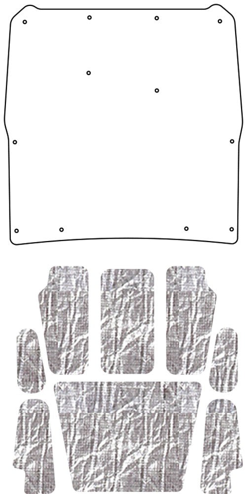 1968-1970 AMC Javelin AcoustiHood Under-Hood Insulation & Sound Barrier Kit