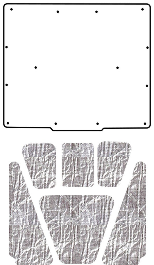 1967-1970 AMC Rebel Coupe, Sedan, Convertible, Station Wagon Hood Liner & Insulation Kit by QuietRide