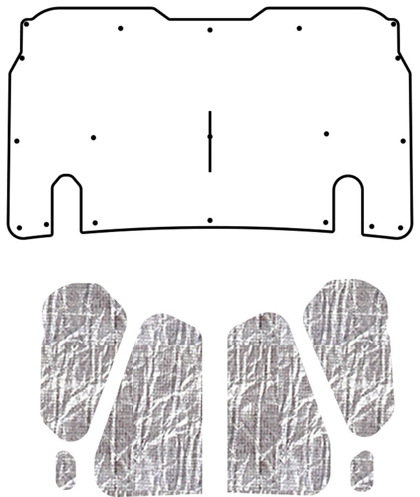 1989-1990 Ford Bronco II AcoustiHood Under-Hood Insulation and Sound Barrier Kit