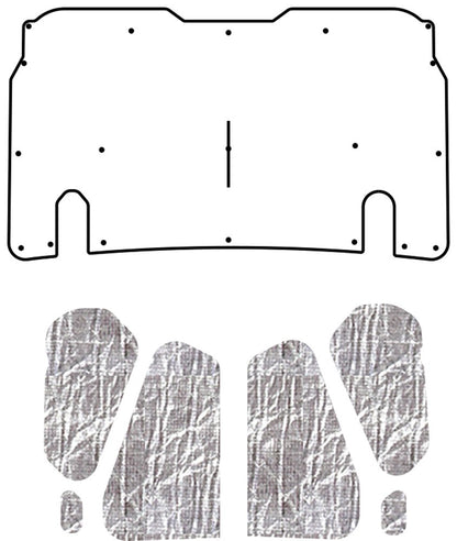 1989-1990 Ford Bronco II AcoustiHood Under-Hood Insulation and Sound Barrier Kit