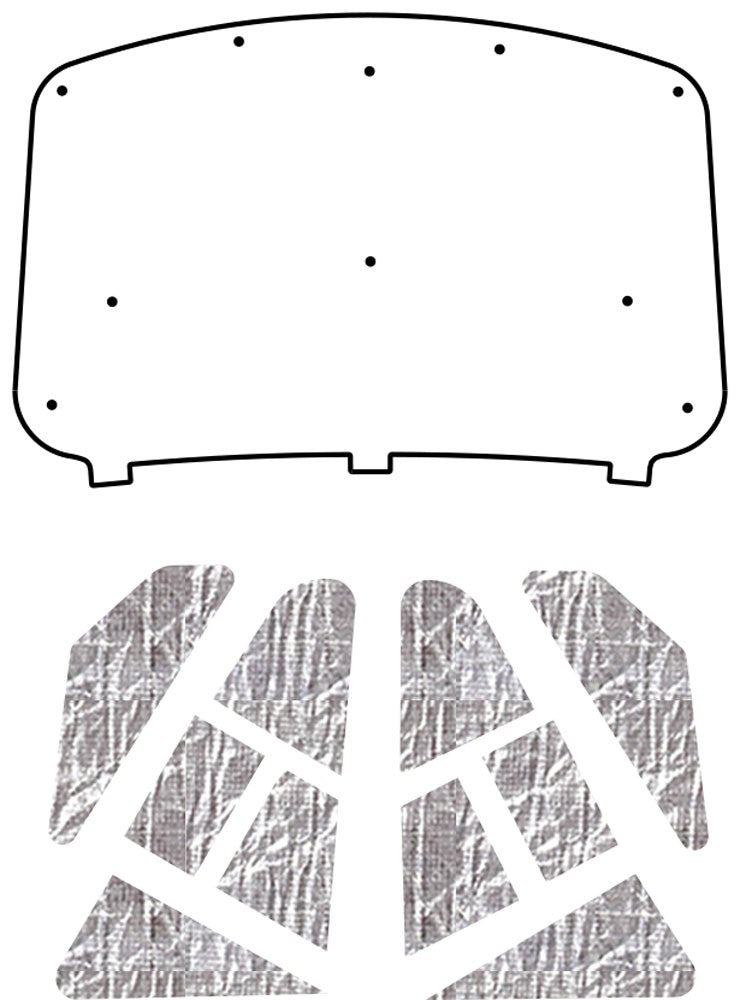 2014-2015 Chevrolet Truck AcoustiHood Under-Hood Insulation & Sound Barrier Kit