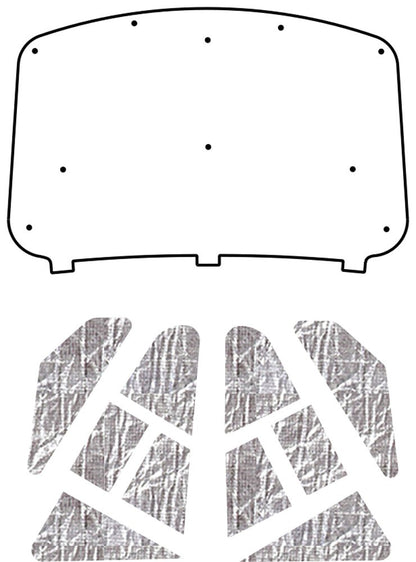 2014-2015 Chevrolet Truck AcoustiHood Under-Hood Insulation & Sound Barrier Kit