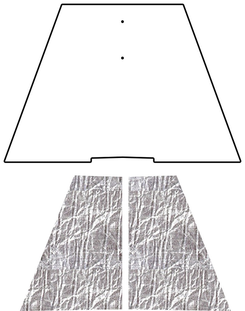 1949-1952 Chevrolet AcoustiHood Under-Hood Insulation and Sound Barrier Kit