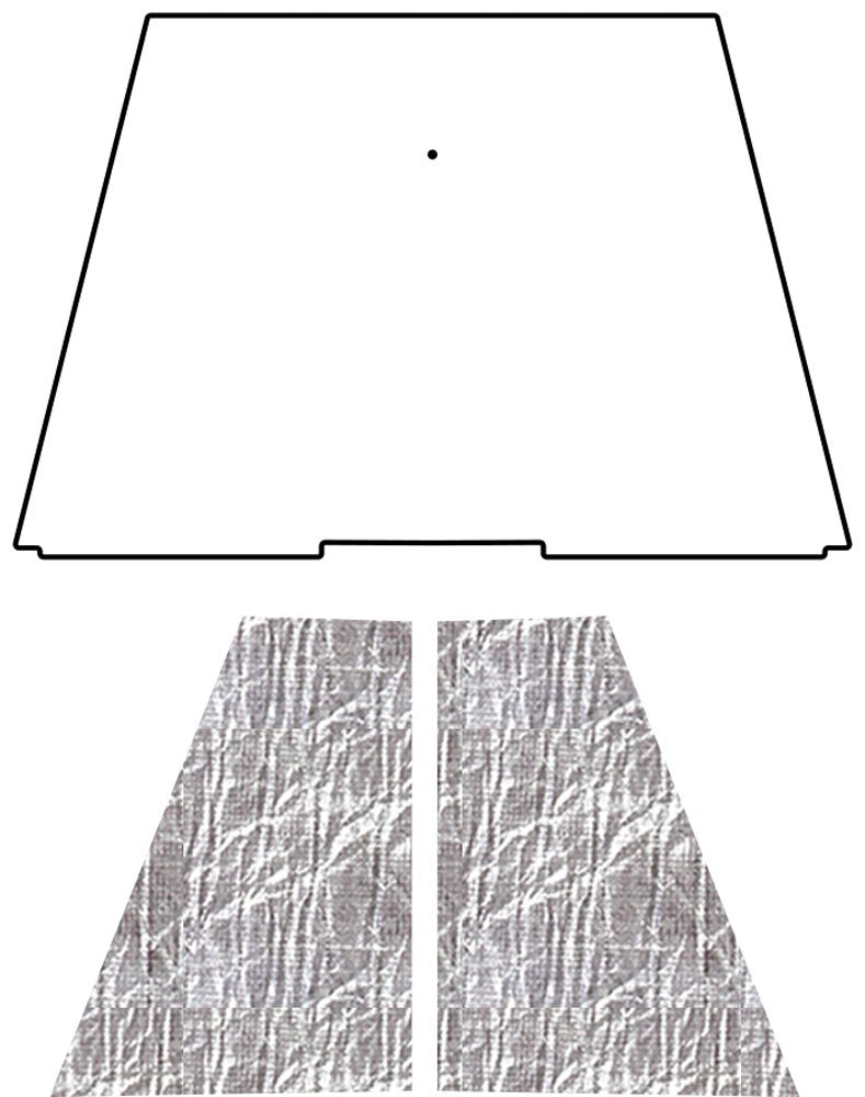 1953-1954 Chevrolet AcoustiHood Under-Hood Insulation and Sound Barrier Kit