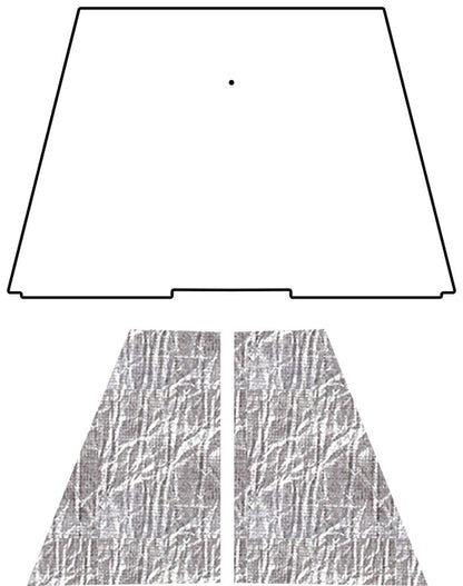 1953-1954 Chevrolet AcoustiHood Under-Hood Insulation and Sound Barrier Kit